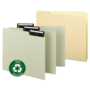 Smead® Recycled Blank Top Tab File Guides, 1-3-cut Top Tab, Blank, 8.5 X 11, Green, 100-box freeshipping - TVN Wholesale